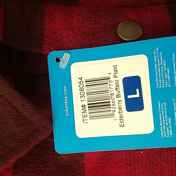 Columbia Buffalo Plaid Shirt Jacket - Picture 6 of 12